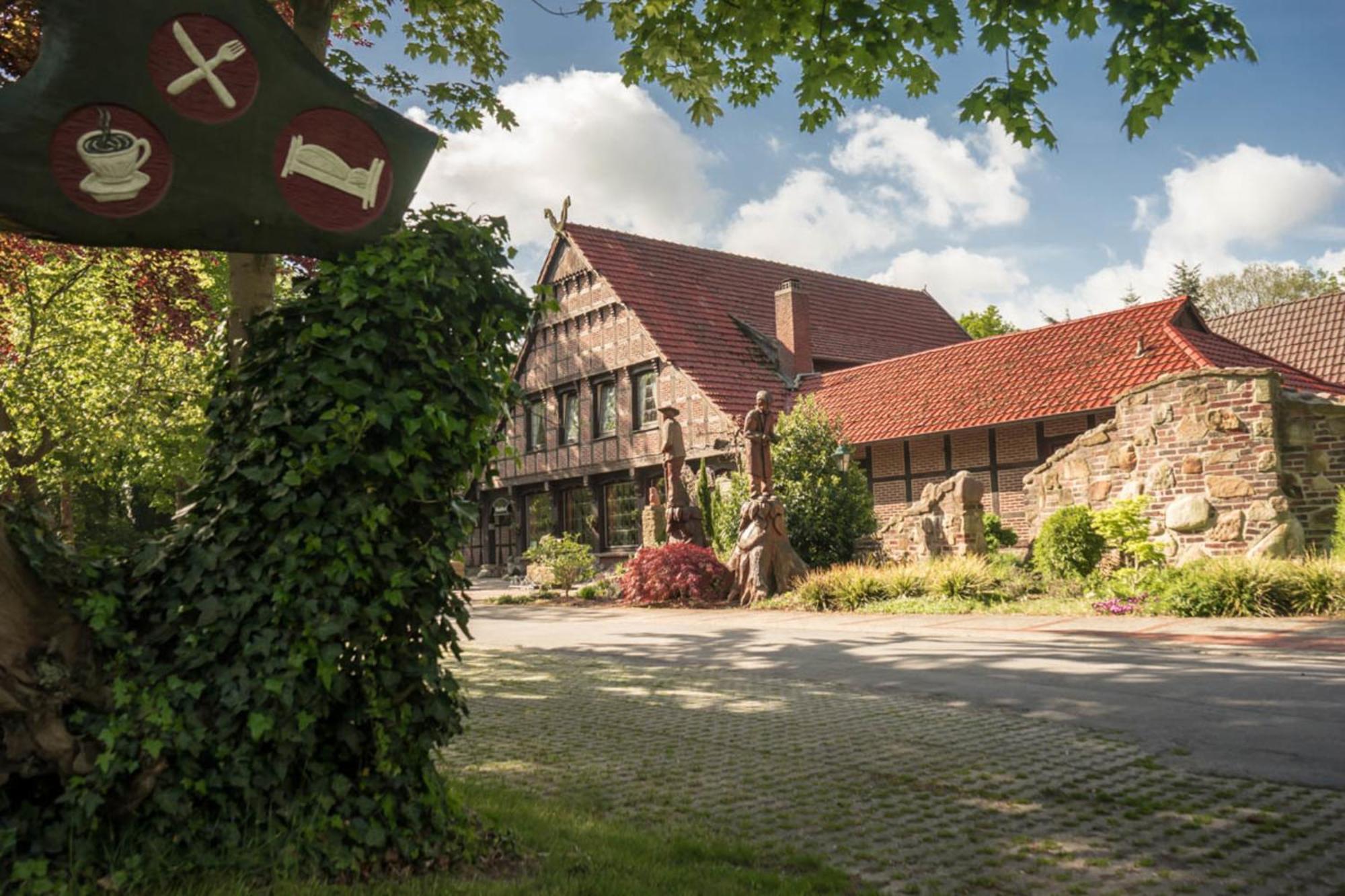 Waldgasthof Roeckers-Ferienwohnung Hahnenkrai Meppen Exterior foto